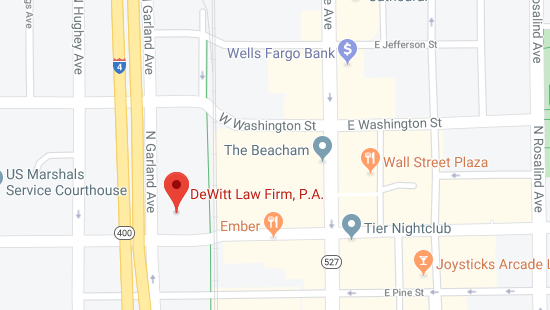 dewitt law firm orlando offices directions